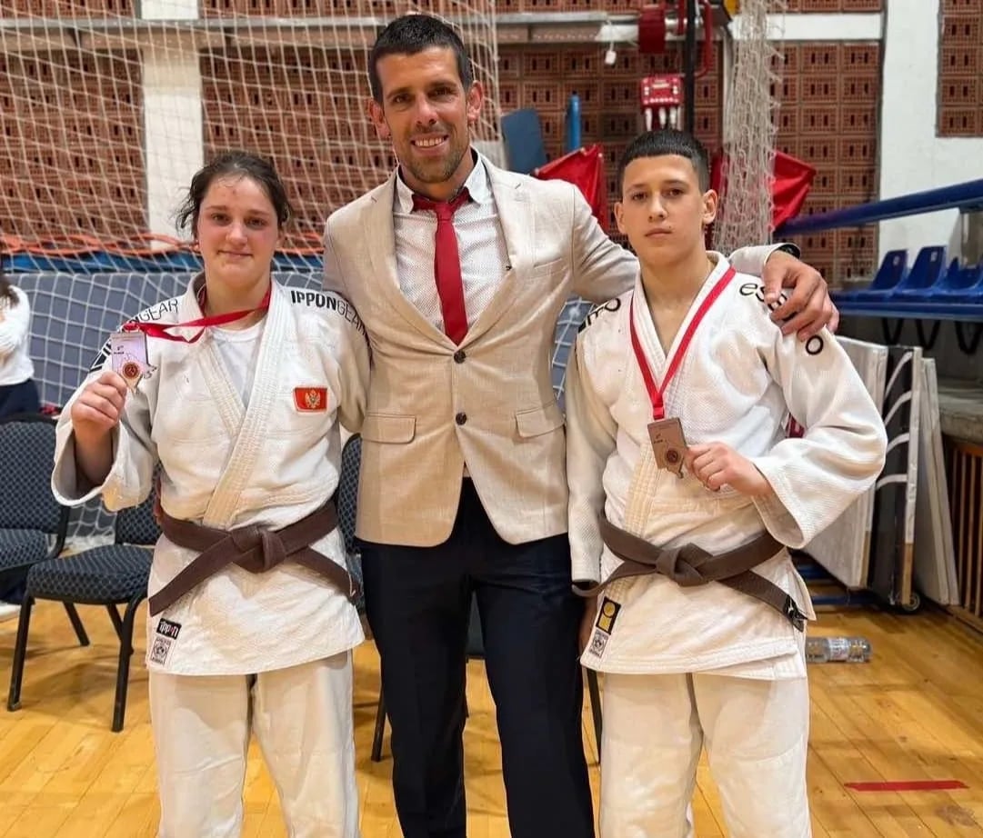 Tri medalje za džudiste Ippona na Balkanskom prvenstvu u Budvi