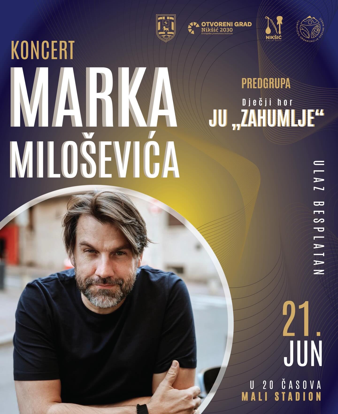 Koncert dječiji hor Zahumlje i Marko Milošević