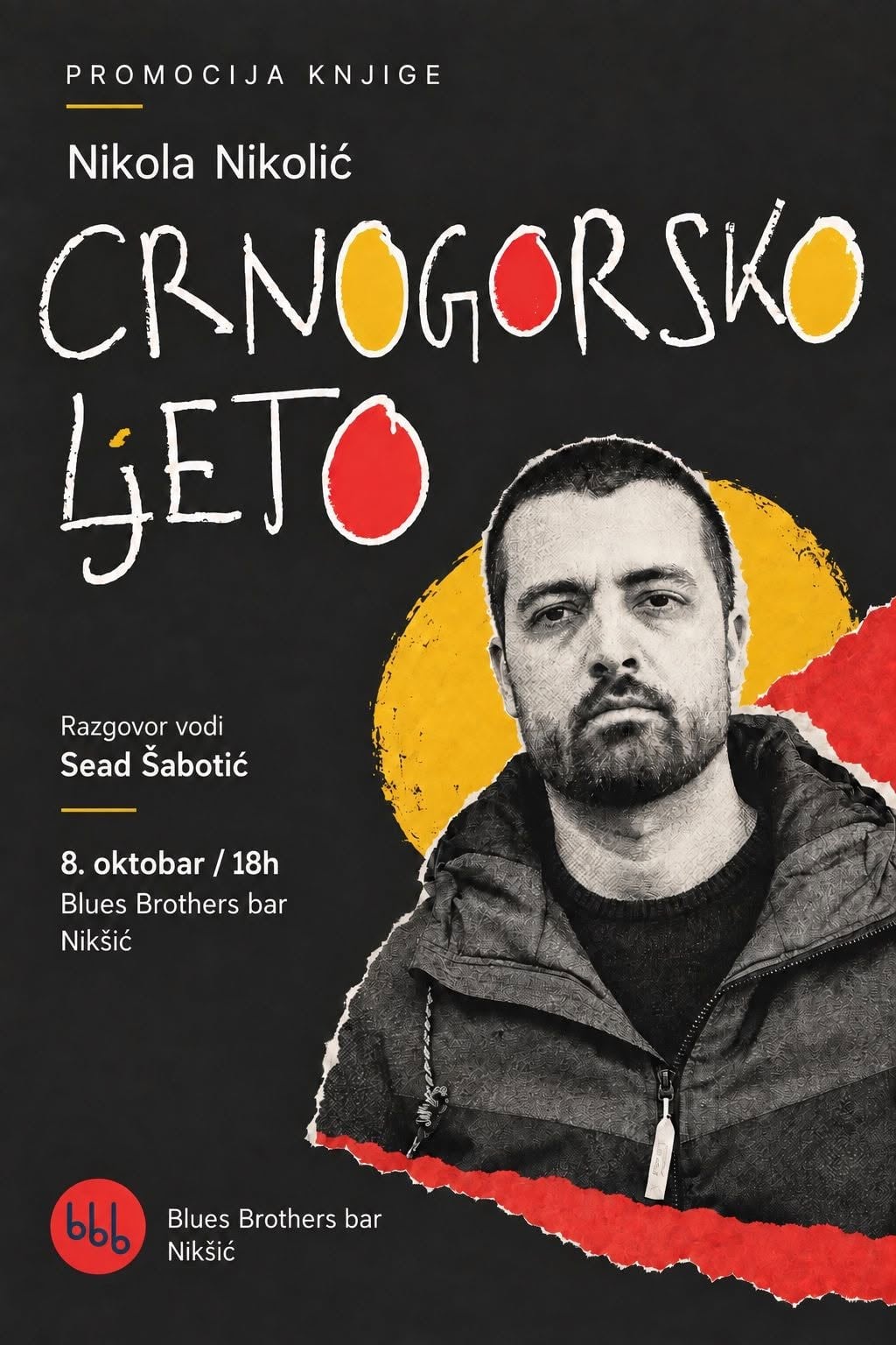 Promocija knjige  "Crnogorsko ljeto" Nikole Nikolića
