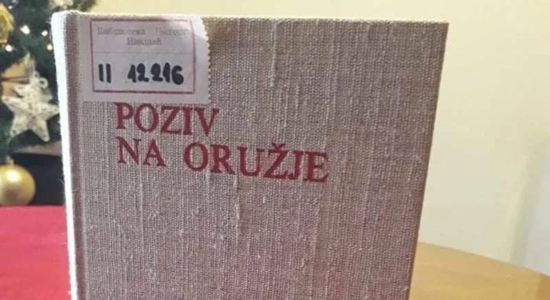 Bibliotekar preporučuje - "Poziv na oružje"