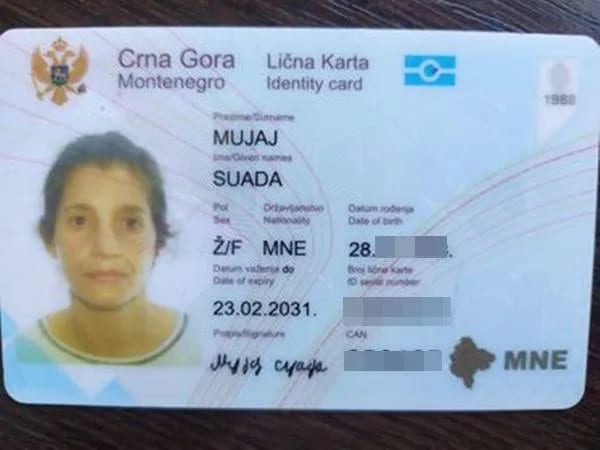Pronađena lična karta