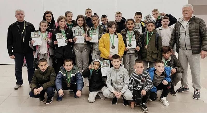 Kup "Mimoza": 13 medalja za Trebjesu