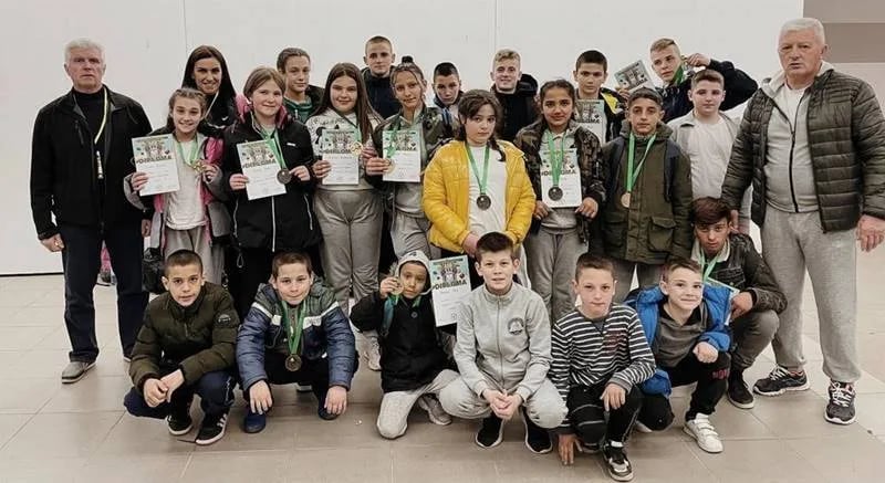 Kup "Mimoza": 13 medalja za Trebjesu