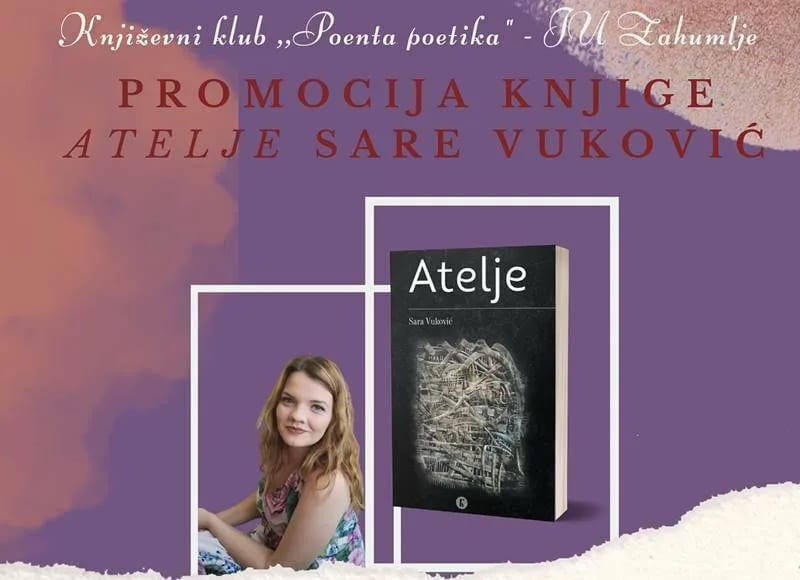 Zahumlje: Promocija knjige "Atelje"