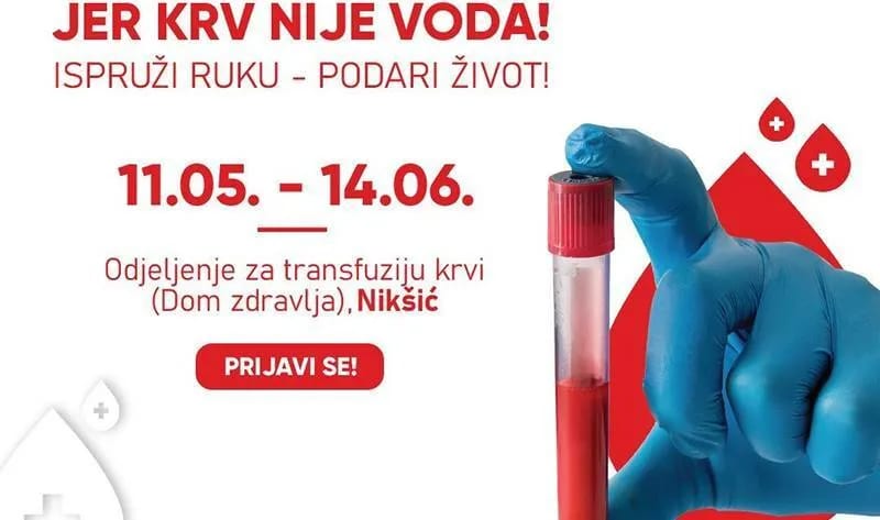 Počela akcija dobrovoljnog davanja krvi