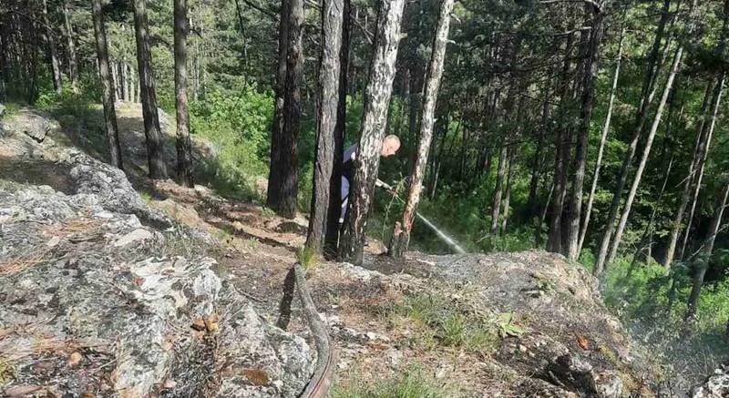 DMEN: Obilasci terena i monitoring dronom da odvrate piromane od Trebjese