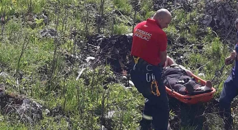 Vatrogasci uspješno evakuisali povrijeđenu Nikšićanku