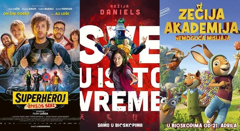 Novi repertoar bioskopa Cinema 213