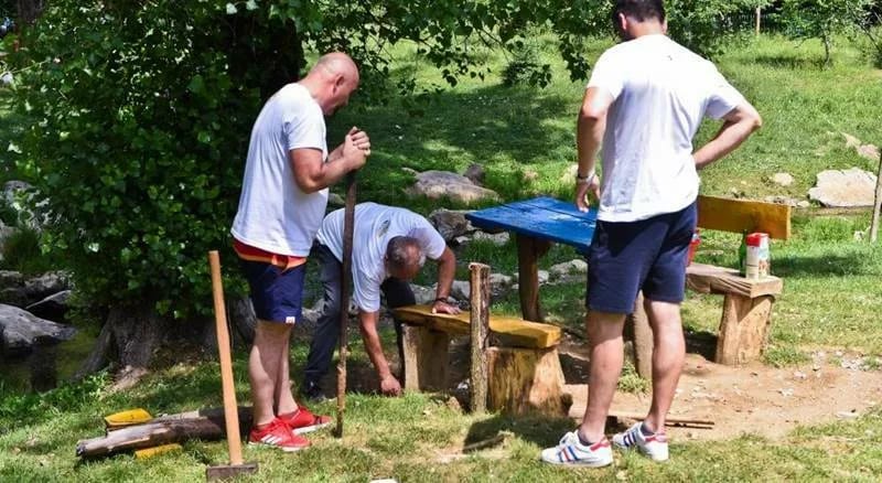 Organizovana akcija uređenja eko parka Blace