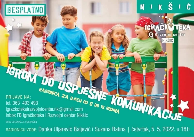 Dvije radionice u Igračkoteci i Razvojnom centru
