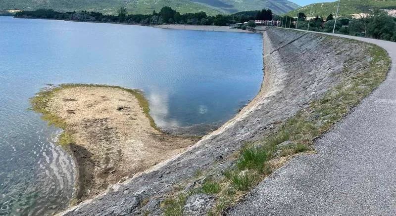 Vodostaj u Krupcu značajno opao, EPCG: Snabdijevanje električnom energijom apsolutni prioritet