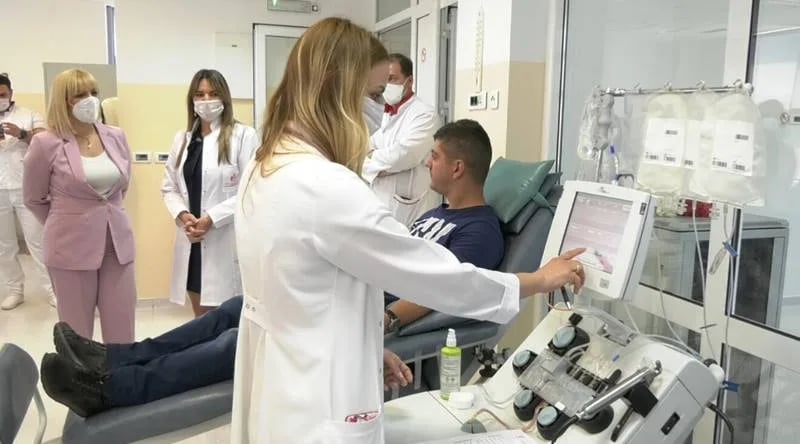 Prvi put u CG izvedena procedura izdvajanja i prikupljanja trombocita
