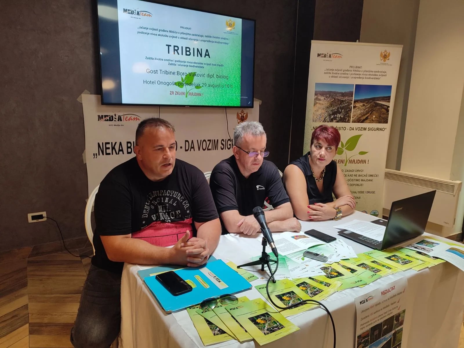 Tribinom o zaštiti životne sredine završen projekat "Media Team"-a