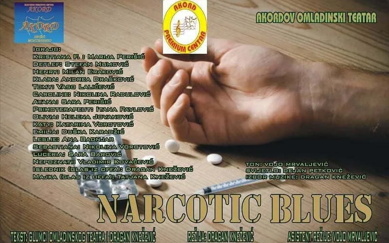 Nikšićko pozorište: Predstava "Narcotic blues"