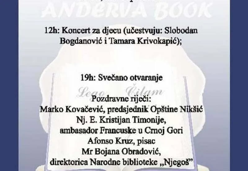 Počinje Jesenji sajam knjiga "Anderva book"