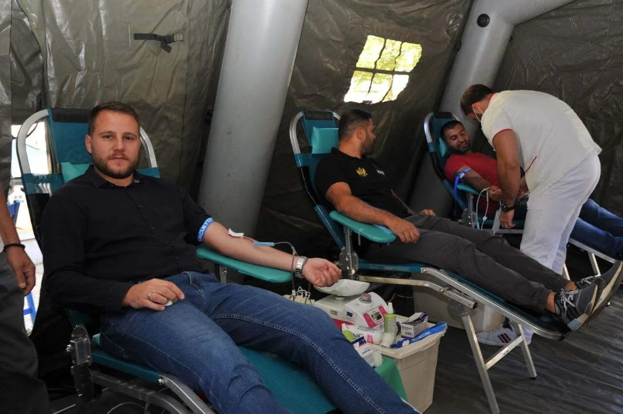 Vuković podržao akciju dobrovoljnog darivanja krvi