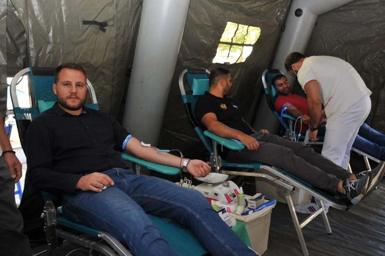 Vuković podržao akciju dobrovoljnog darivanja krvi