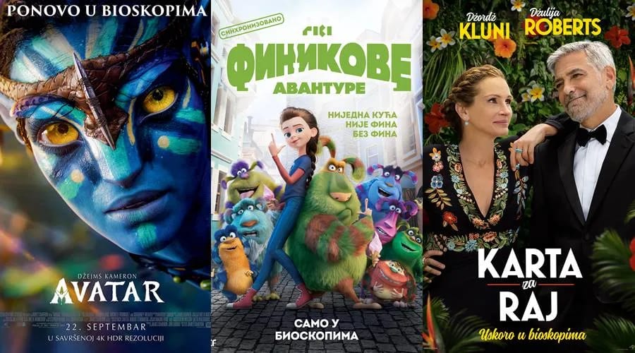 Novi repertoar bioskopa Cinema 213