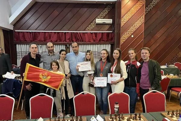 Balkansko šahovsko prvenstvo za mlade: 17 medalja za Crnu Goru