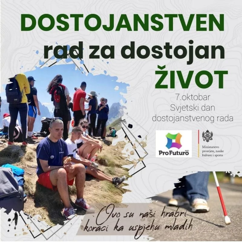 Obilježiće Svjetski dan dostojanstvenog rada sa mladima