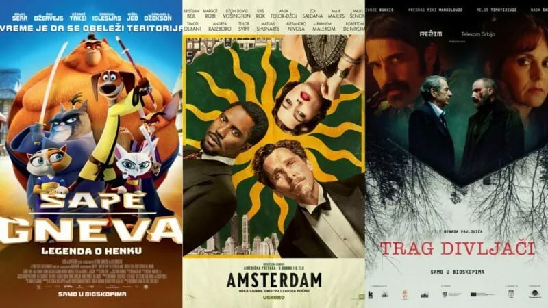 Novi repertoar bioskopa Cinema 213