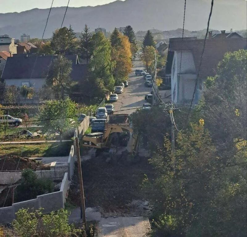 Počela rekonstrukcija Široke ulice