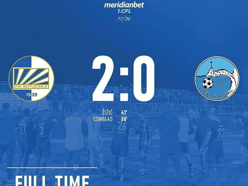Sutjeska nastavlja trku za vrh tabele