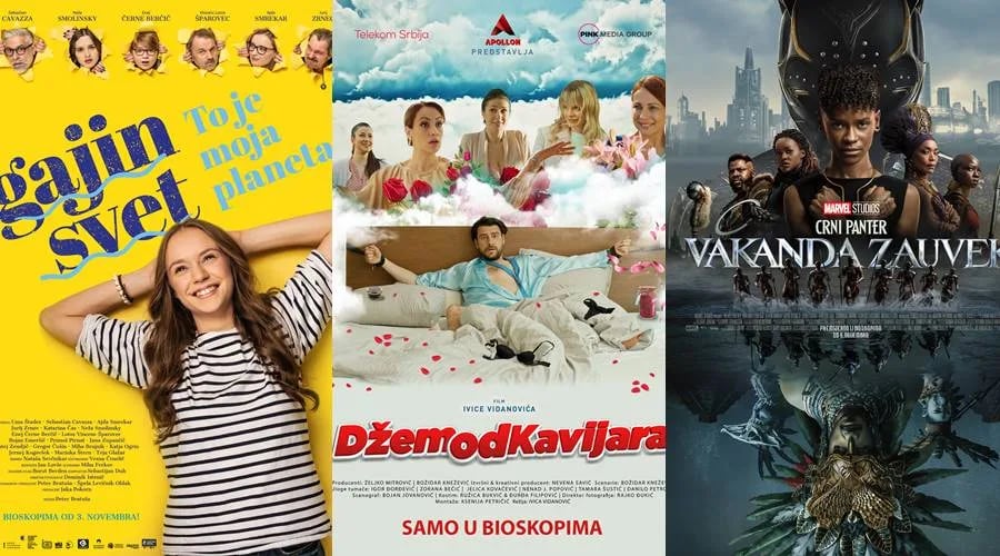 Novi repertoar bioskopa Cinema 213