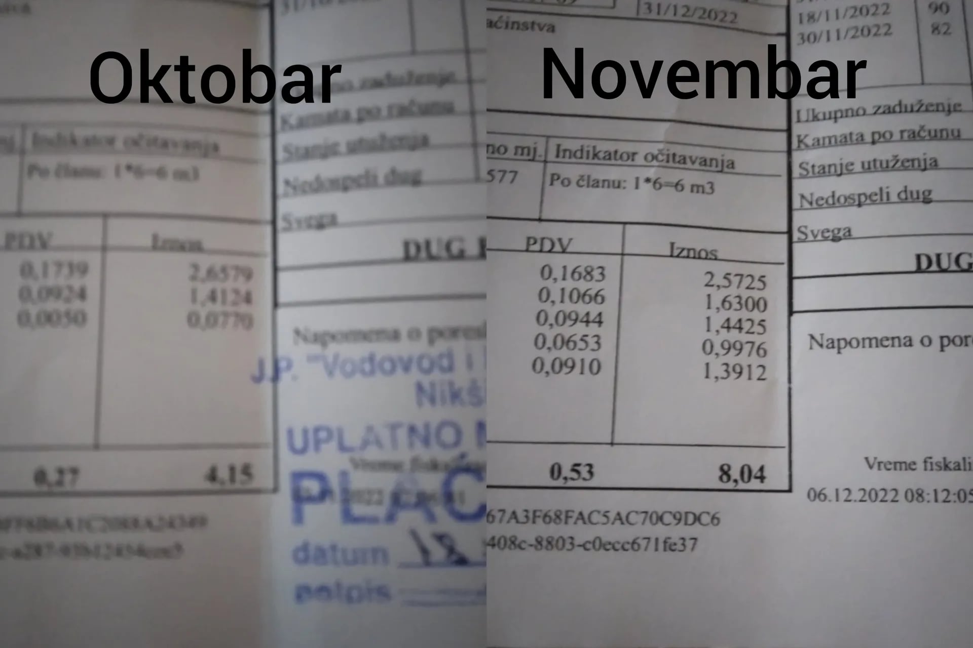 ČITAOCI ŠALJU: Zašto 100 odsto veći račun za vodu?