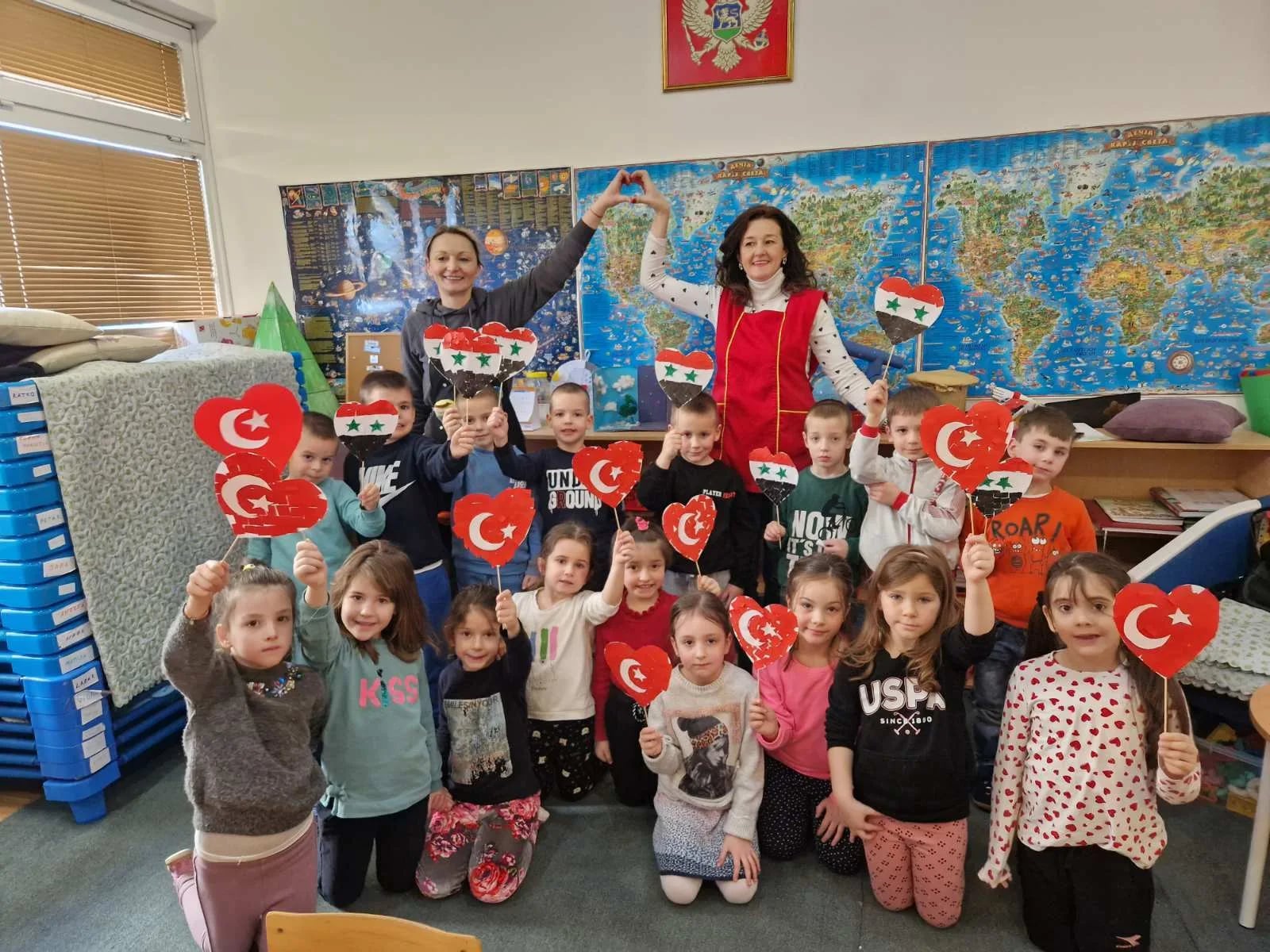 Vrtić "Ciciban": Ljubav i podrška djeci Sirije i Turske