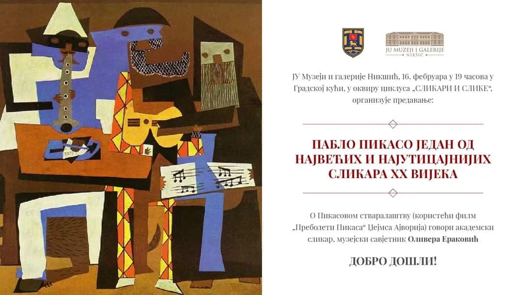 Predavanje o Pablu Pikasu u Gradskoj kući