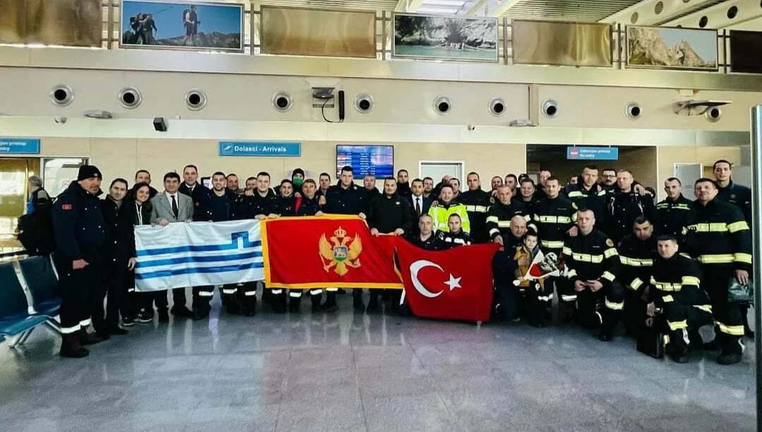 Nikšićki i podgorički vatrogasci se vratili iz Turske