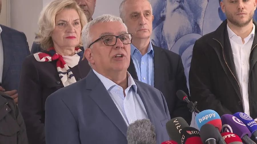 Mandić: Glasači DF-a da podrže Milatovića u drugom krugu