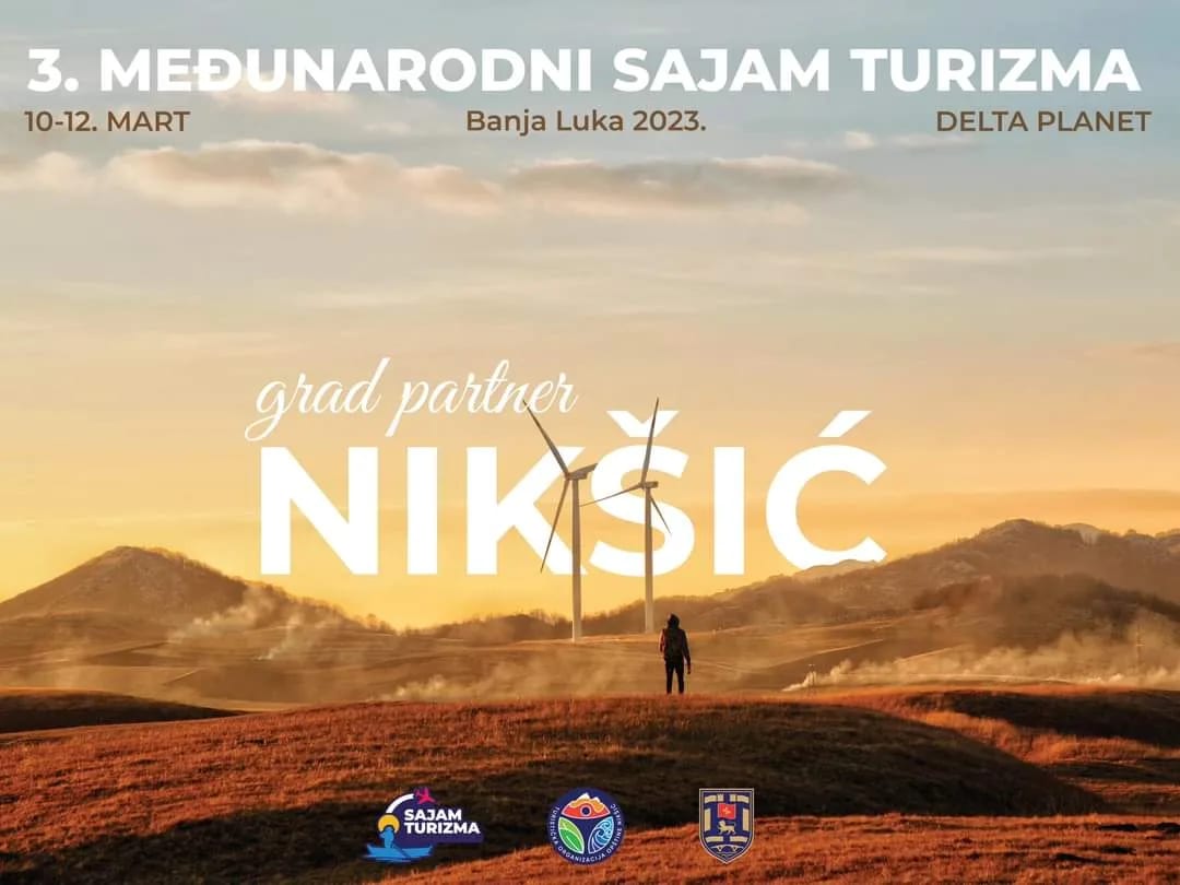 Opština Nikšić partner 3. Međunarodnog sajma turizma “Banja Luka 2023”