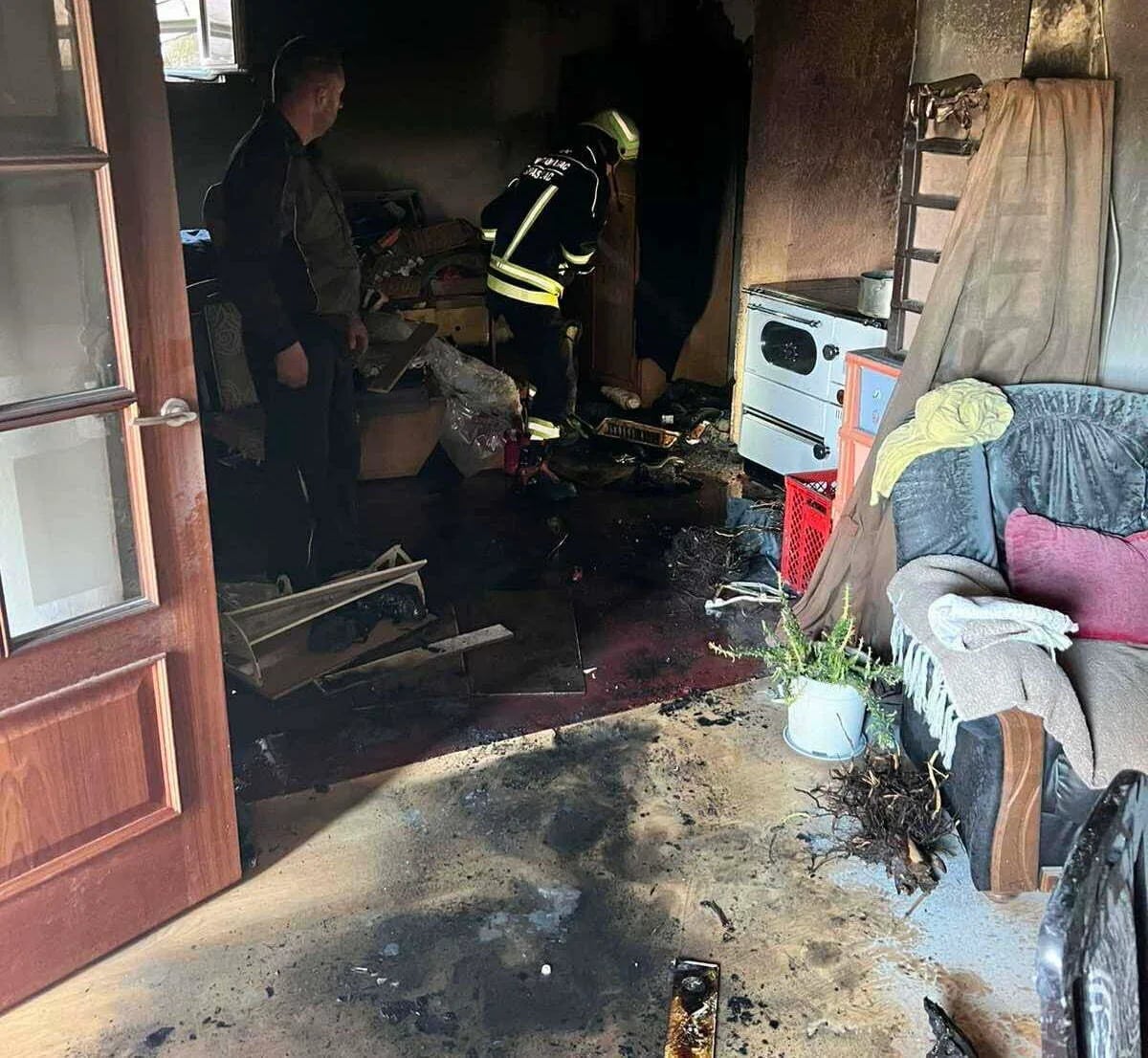 Gorjela kuća u Ćemencima, pričinjena materijalna šteta