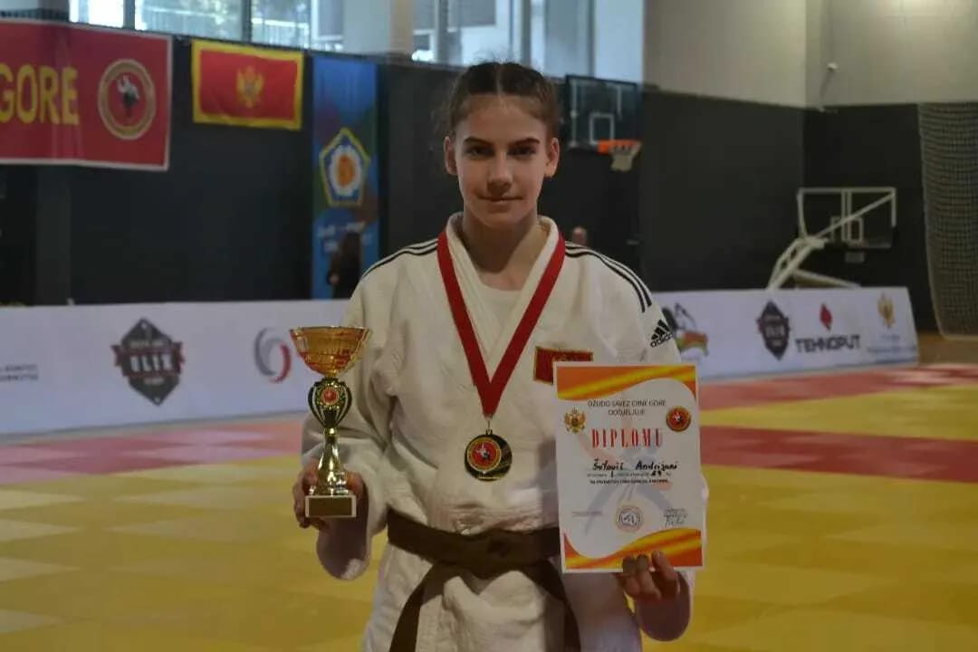 Andrijana Šutović juniorska šampionka Crne Gore