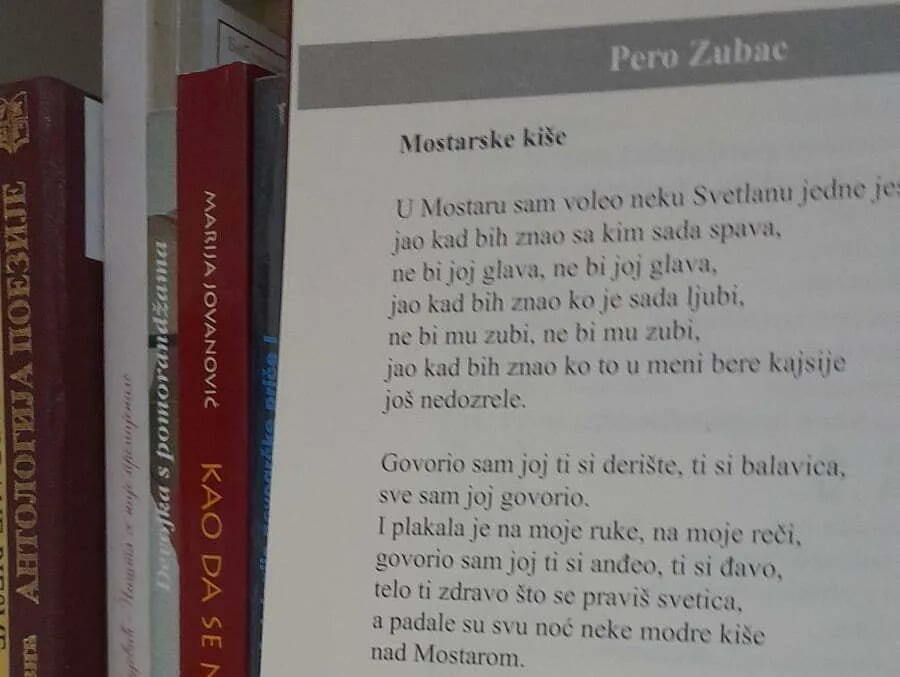 Bibliotekar preporučuje – "Mostarske kiše"