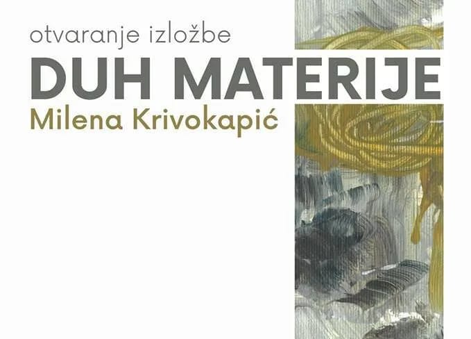 Trg slobode: Izložba slika "Duh materije"