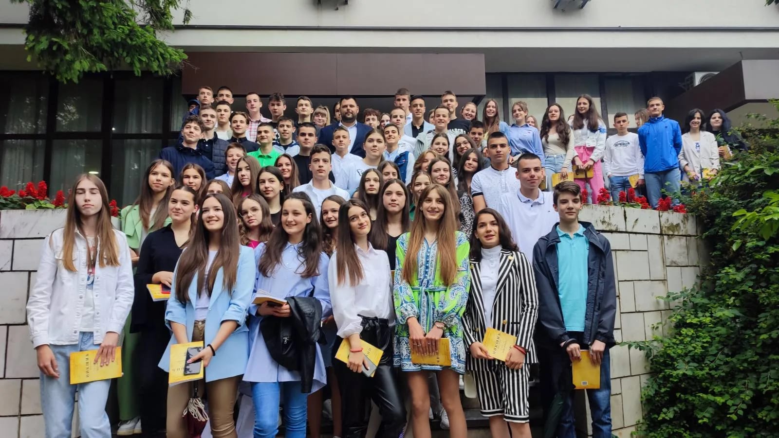 Kovačević upriličio prijem za najbolje nikšićke osnovce