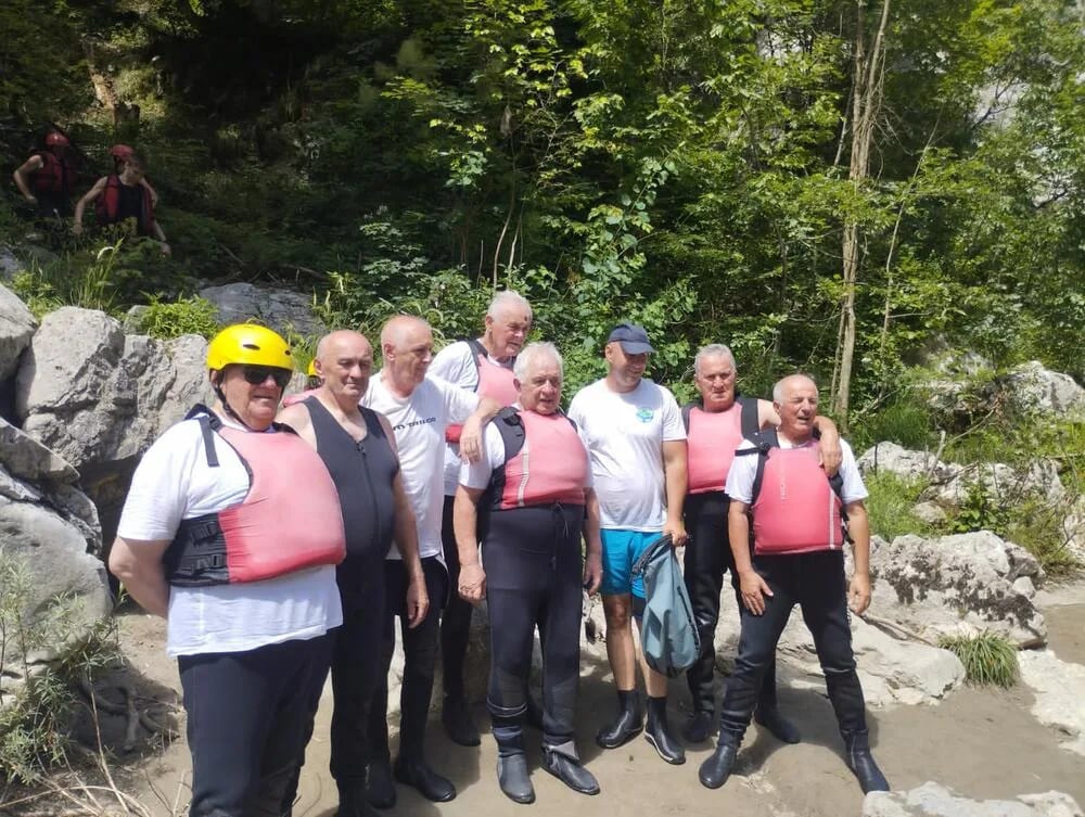 Rafting za aktiviste nikšićkog Crvenog krsta starije od 65 godina