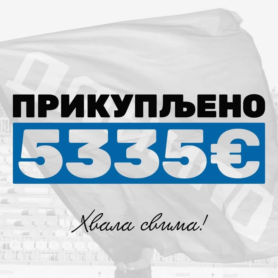 Na memorijalnom turniru "Danilo Delibašić" prikupljeno 5.335 eura