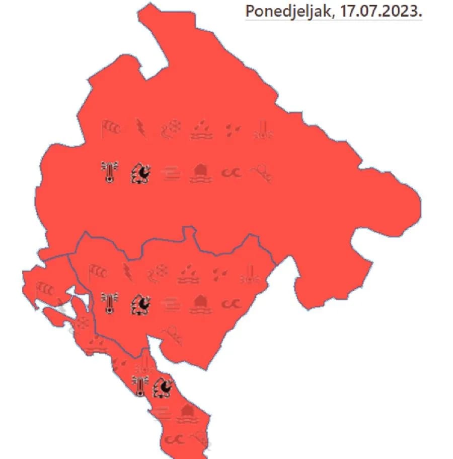 Narednih dana preko 40 stepeni, očekuje se obaranje temperaturnih rekorda