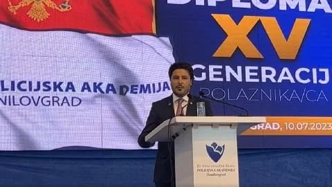 Abazović: Svi koji završe Policijsku akademiju imaće posao