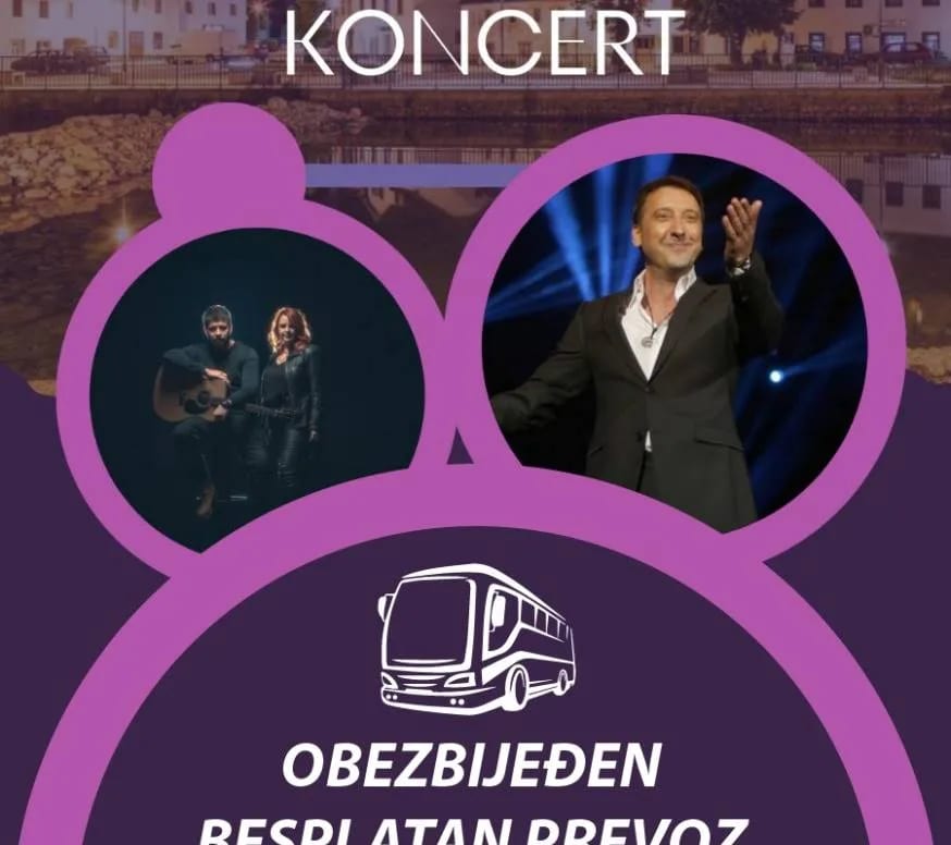 Besplatan prevoz na koncert Harija Mata Harija u Šavniku