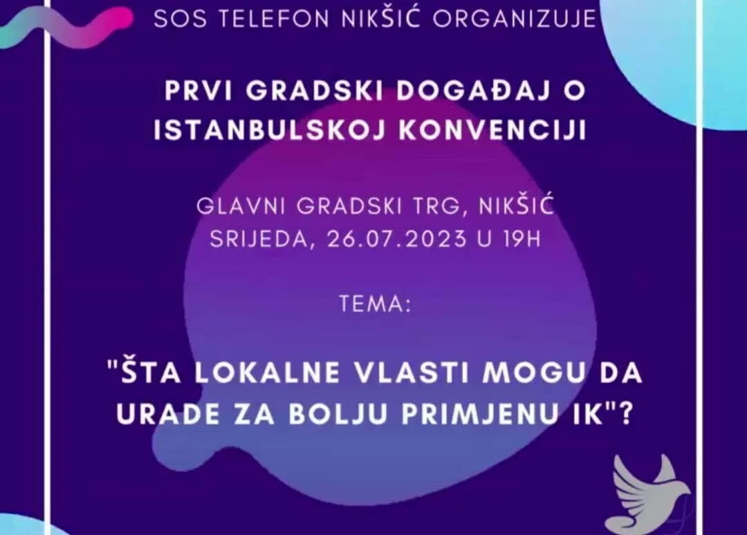 Trg slobode: „Uloga lokalnih vlasti u primjeni Istanbulske konvencije"