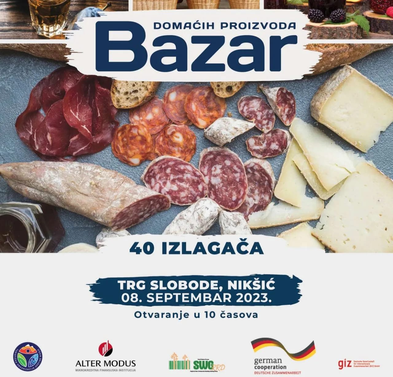 „Bazar domaćih proizvoda“ od 8. septembra, prijave otvorene