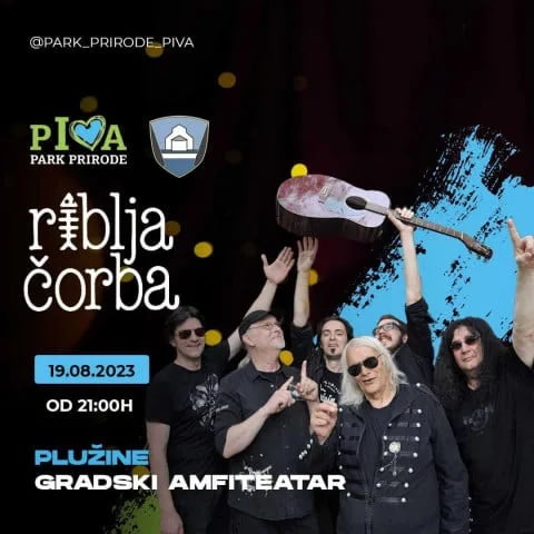 Riblja čorba nastupa u Plužinama