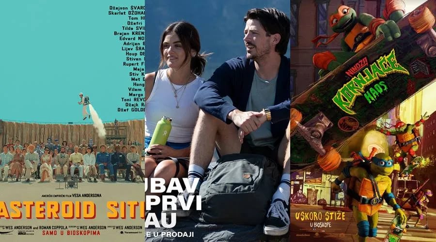 Novi repertoar bioskopa Cinema 213