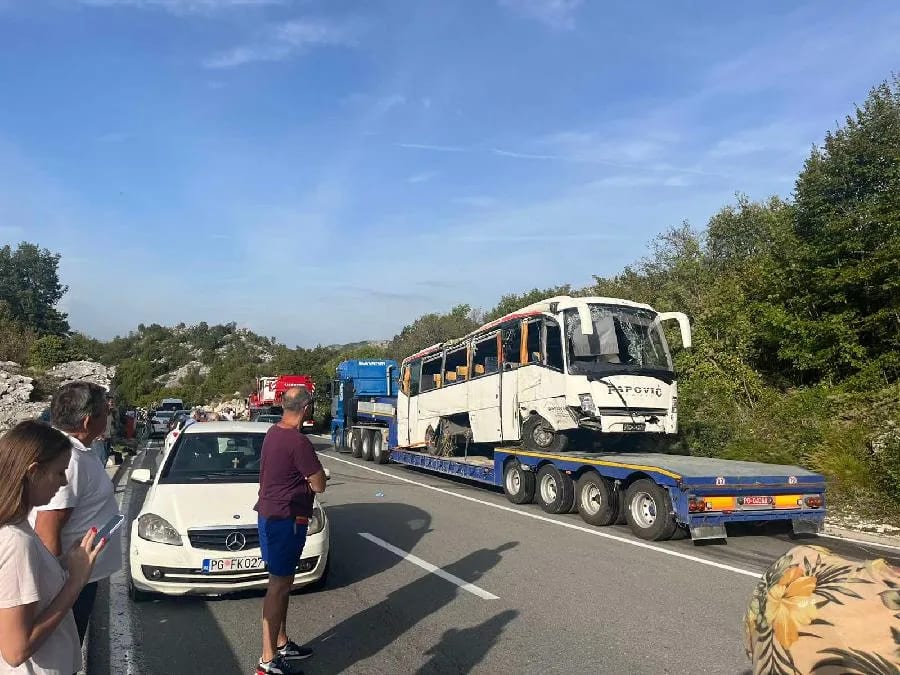 Vozač autobusa se tereti za teško djelo protiv bezbjednosti saobraćaja, zadržan u KCCG