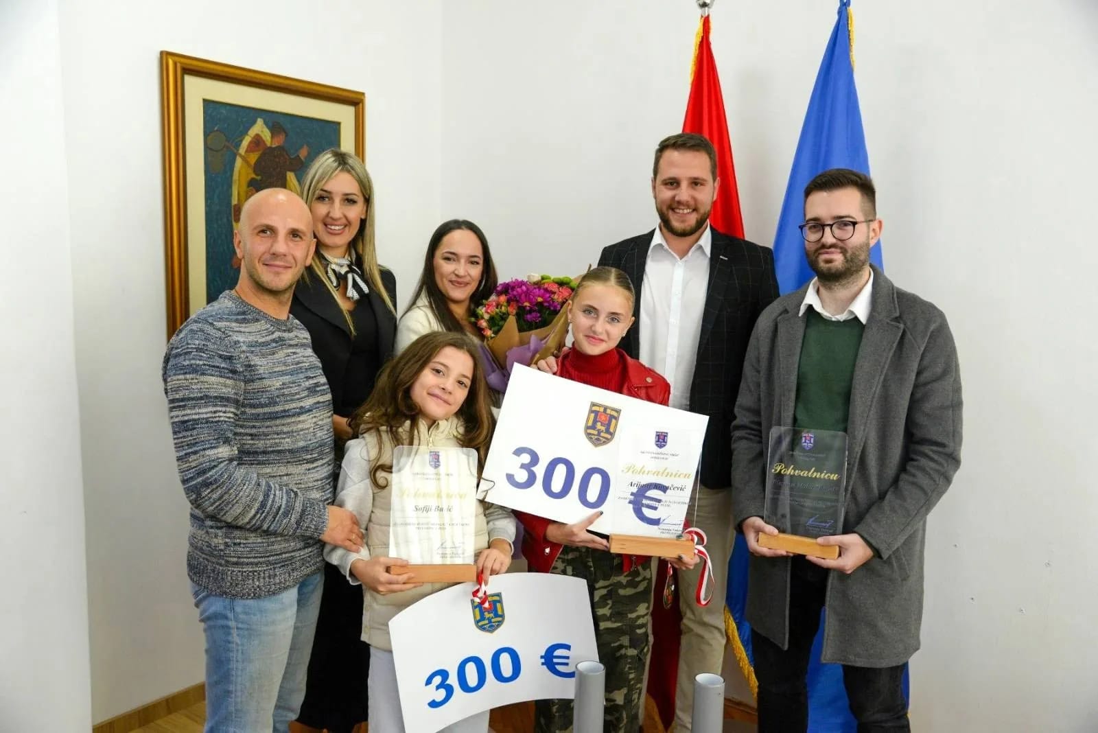 Svjetske prvakinje na prijemu kod Vukovića: "Svaki korak, u plesu i u životu, da vam bude šampionski"